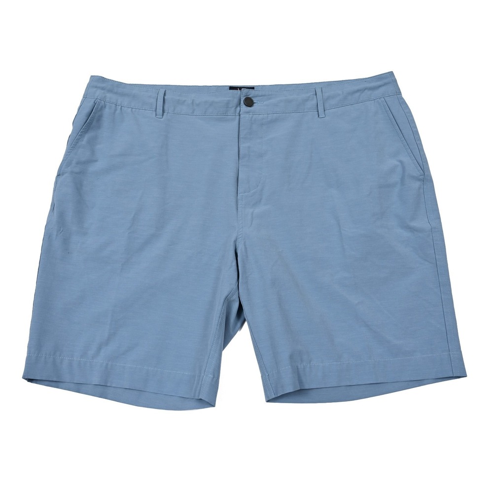 Faherty All Day Shorts Mens 42x9 Blue Casual‎ Outdoor Golf Beach Hybrid Preppy